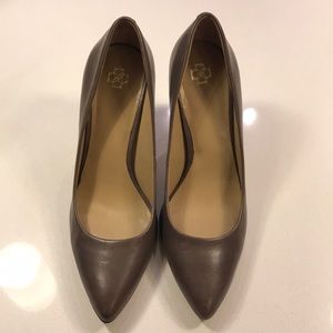 Grey Worn Size 10 Ann Taylor Grey Heels